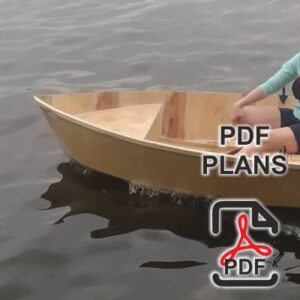 265 cm x 140 cm – Power Boat – PDF plans