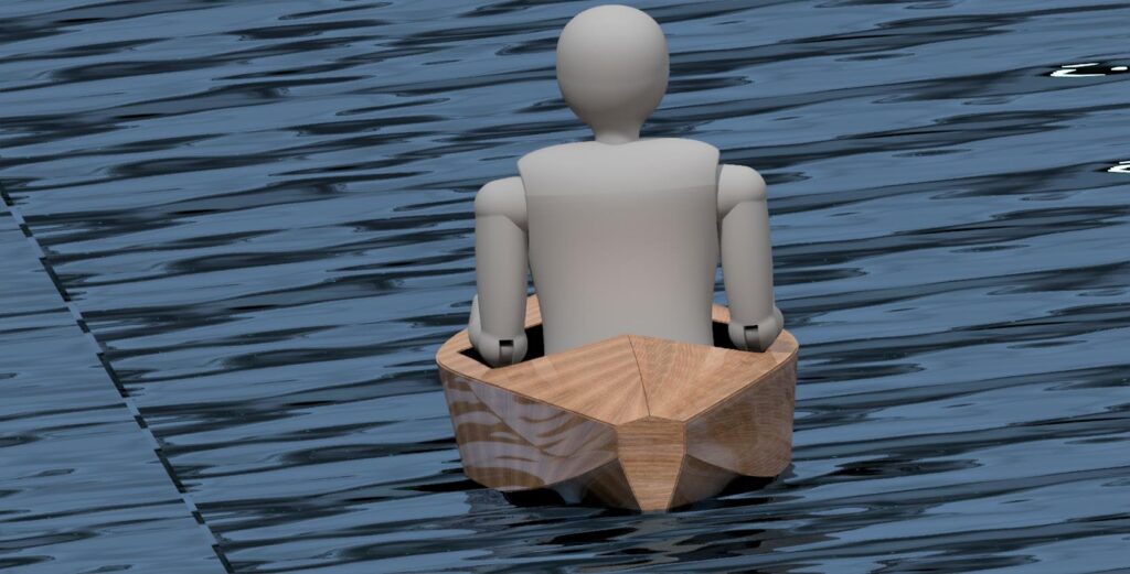 375 cm x 73 cm - kayak