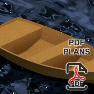 350 cm x 157 cm – rowing boat - PDF plans