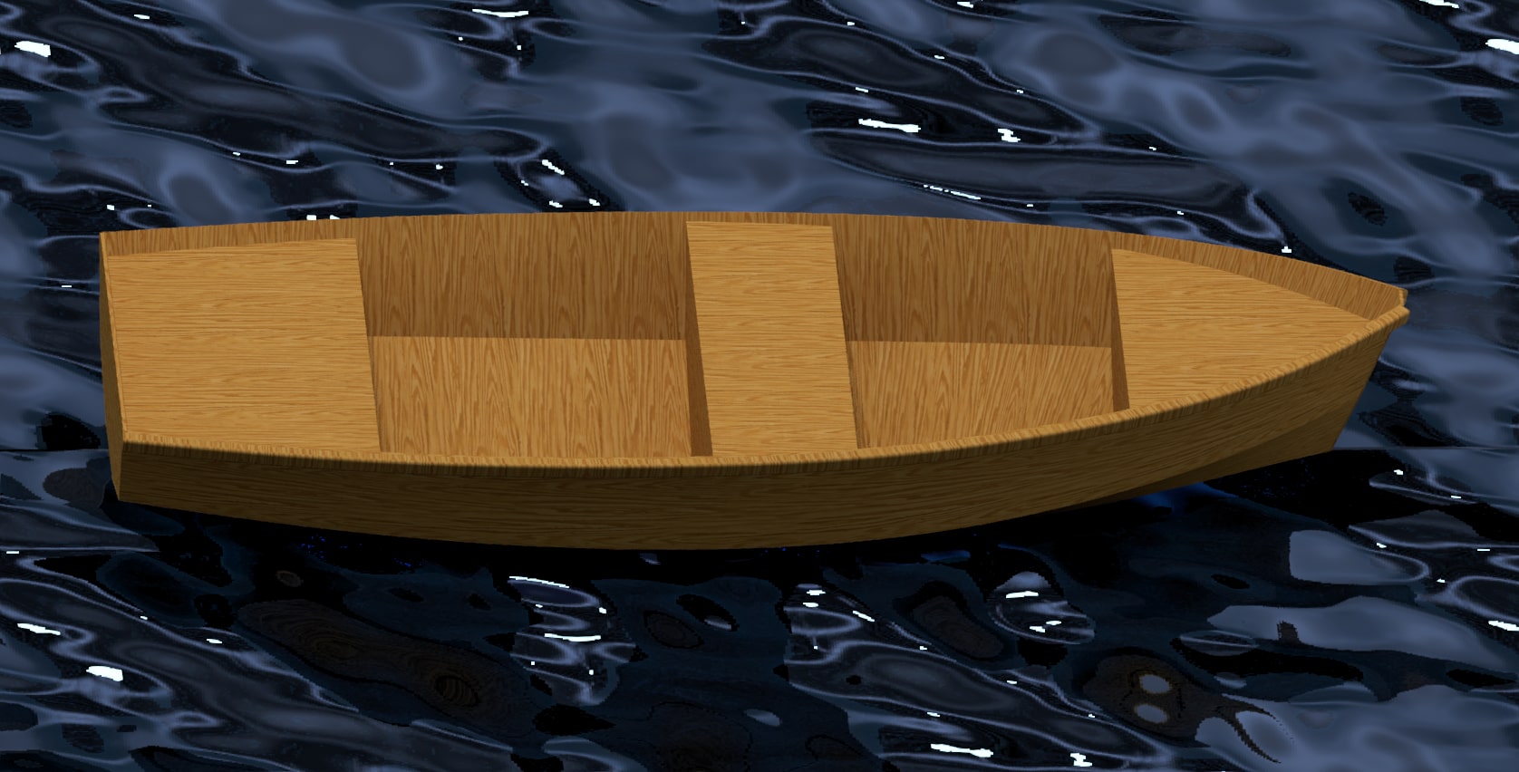 350 cm x 157 cm - parahu dayung