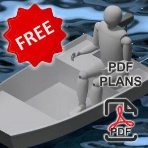 230 x 120 cm - Aluminiyam Power Boat Free PDF Plans