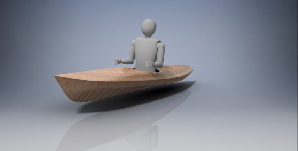 400 cm x 68 cm - kayak – Free Kayak Plans