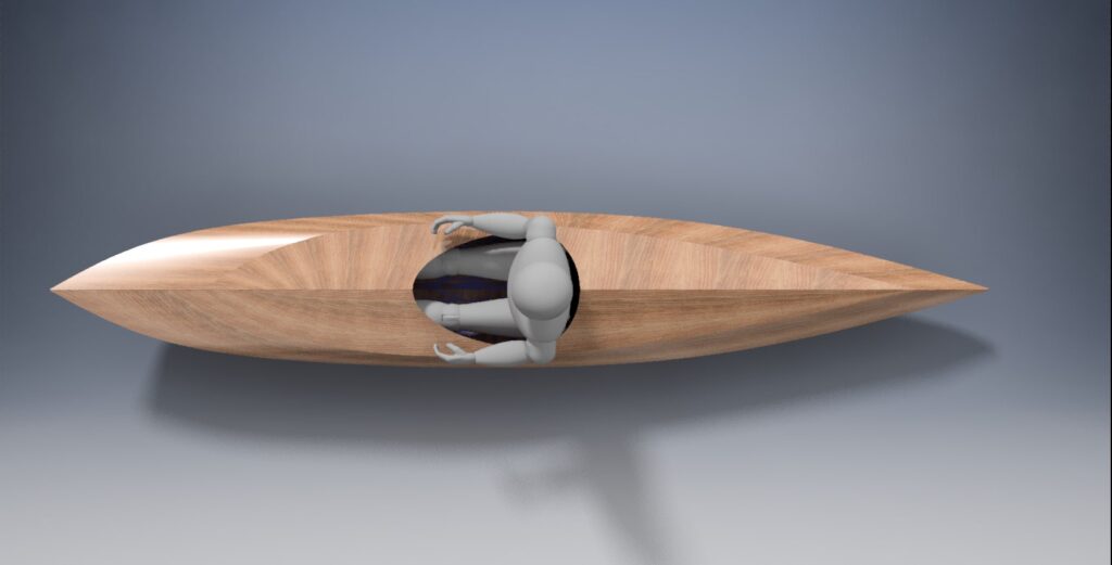 400 cm x 68 cm - kayak – Free Kayak Plans