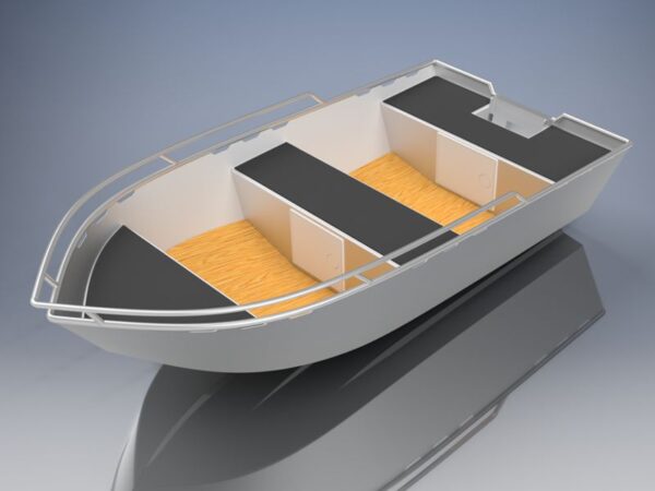 10 FOOT (3,0m) ALUMINIUM UTILITY SKIFF PLANS